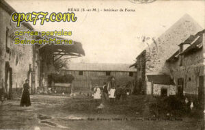 Réau (Seine-et-Marne) - Intérieur de la Ferme
