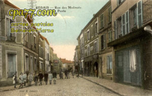 Rebais (Seine-et-Marne) - Rue des Molinots – La Poste