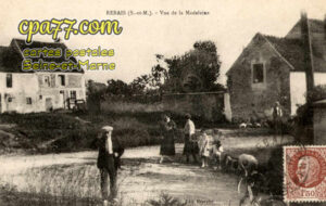 Rebais (Seine-et-Marne) - Vue de la Madeleine