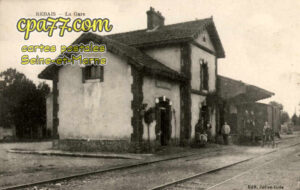 Rebais (Seine-et-Marne) - La Gare