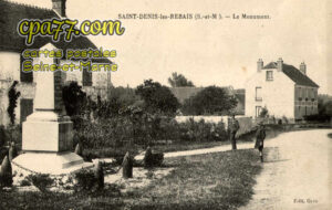 Rebais (Seine-et-Marne) - Saint-Denis-Le-Rebais – Le Monument