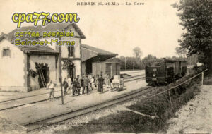 Rebais (Seine-et-Marne) - La Gare