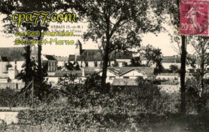 Rebais (Seine-et-Marne) - L&rsquo;Eglise et l&rsquo;Usine des Papiers Favors