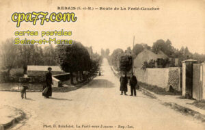 Rebais (Seine-et-Marne) - Route de la Ferté-Gaucher