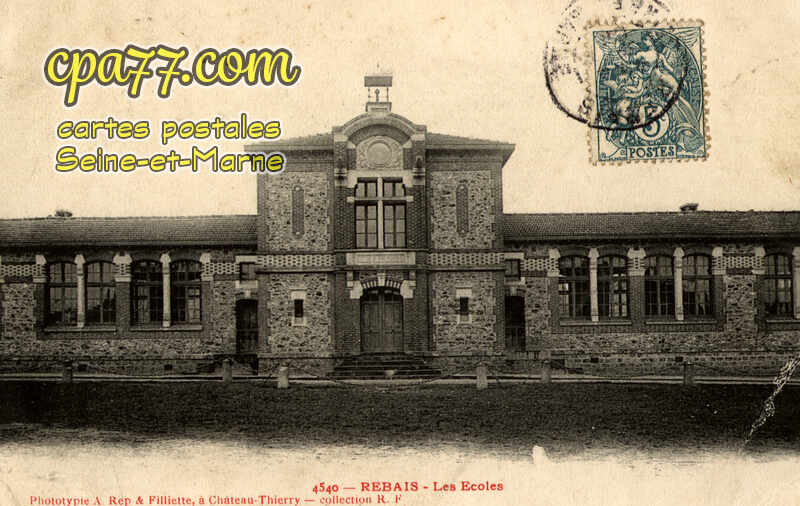 Rebais (Seine-et-Marne) - Les Ecoles