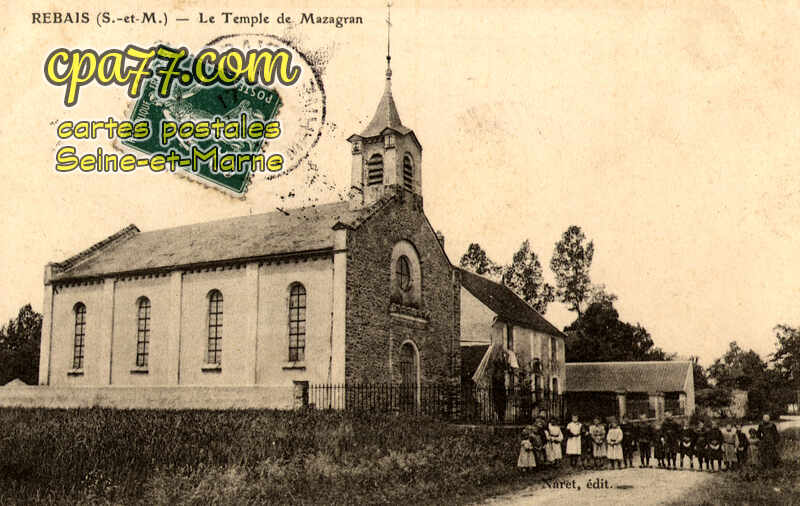 Rebais (Seine-et-Marne) - Le Temple de Mazagran