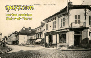Rebais (Seine-et-Marne) - Place du Marché
