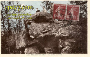 Recloses (Seine-et-Marne) - La Grotte aux Curés