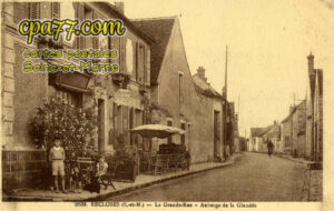 Recloses (Seine-et-Marne) - La Grande-Rue – Auberge de la Glandée