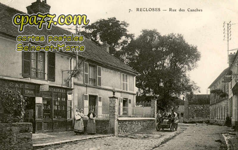 Recloses (Seine-et-Marne) - Rue des Canches