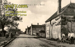 Remauville (Seine-et-Marne) - Route de Nemours