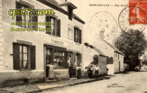 Remauville (Seine-et-Marne) - Rue Grande