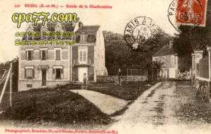 Reuil En Brie (Seine-et-Marne) - Entrée de la Charbonnière