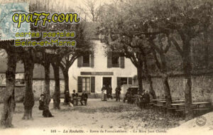 La Rochette (Seine-et-Marne) - Route de Fontainebleau – La Mère Jean-Claude