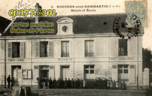 Rouvres (Seine-et-Marne) - Mairie et Ecole