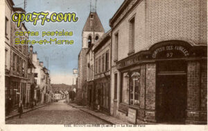 Rozay En Brie (Seine-et-Marne) - La Rue de Paris