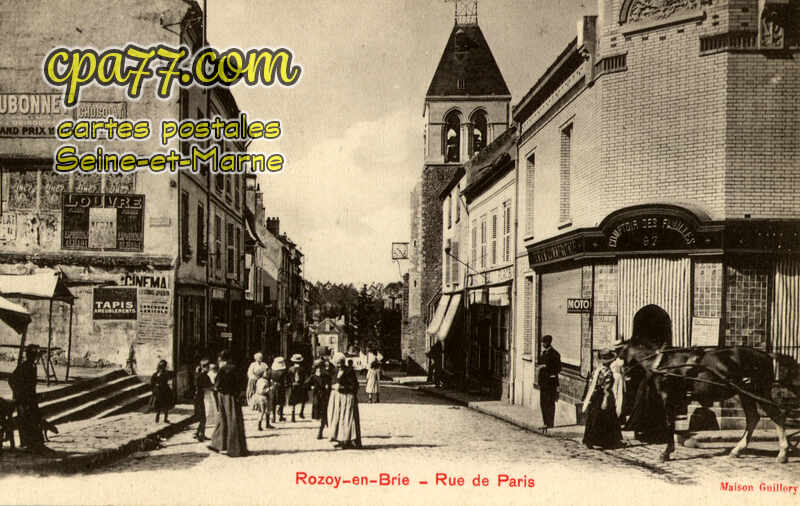 Rozay En Brie (Seine-et-Marne) - Rue de Paris
