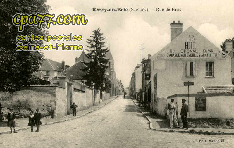 Rozay En Brie (Seine-et-Marne) - Rue de Paris