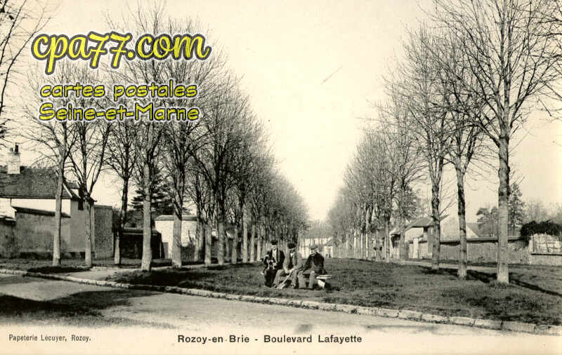 Rozay En Brie (Seine-et-Marne) - Boulevard Lafayette