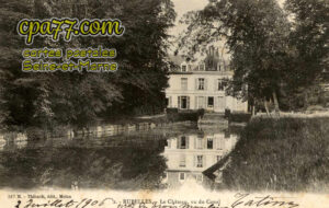 Rubelles (Seine-et-Marne) - Le Château, vu du Canal