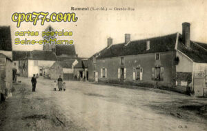 Rumont (Seine-et-Marne) - Grande-Rue