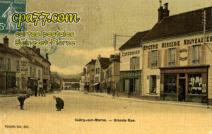 Saâcy Sur Marne (Seine-et-Marne) - Grande-Rue