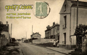 Saâcy Sur Marne (Seine-et-Marne) - Rue de la Couture