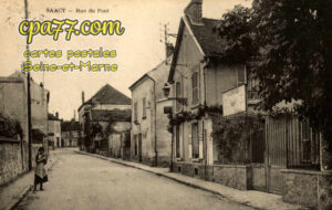Saâcy Sur Marne (Seine-et-Marne) - Rue du Pont