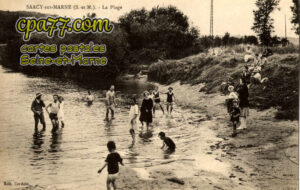 Saâcy Sur Marne (Seine-et-Marne) - La Plage