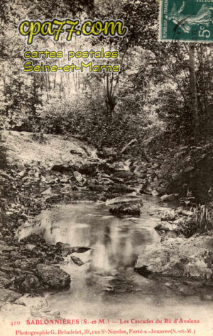 Sablonnières (Seine-et-Marne) - Les Cascades du Rû d&rsquo;Avaleau