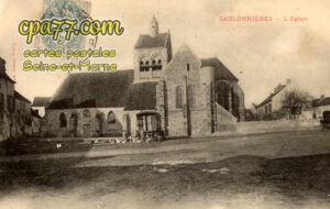 Sablonnières (Seine-et-Marne) - L&rsquo;Eglise