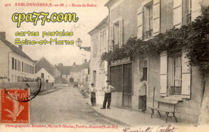 Sablonnières (Seine-et-Marne) - Route de Bellot