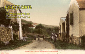 Ste Aulde (Seine-et-Marne) - Route de la Ferté-Sous-Jouarre