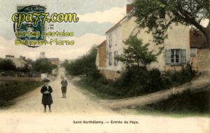 St Barthélémy (Seine-et-Marne) - Entrée du Pays