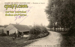 St Barthélémy (Seine-et-Marne) - Fontaine et Lavoir
