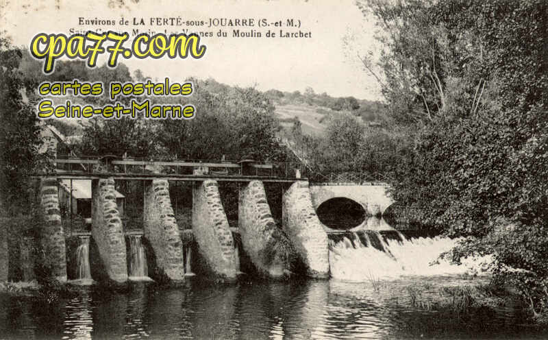 St Cyr Sur Morin (Seine-et-Marne) - Environs de la Ferté-sous-Jouarre (S.-et-M.) – Saint-Cyr sur-Morin – Les vannes du Moulin de Larchet