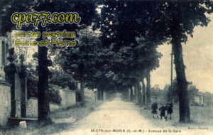 St Cyr Sur Morin (Seine-et-Marne) - Avenue de la Gare