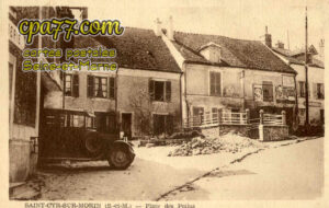 St Cyr Sur Morin (Seine-et-Marne) - Place des Poilus