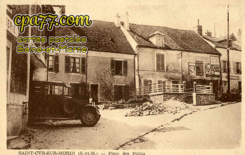 St Cyr Sur Morin (Seine-et-Marne) - Place des Poilus