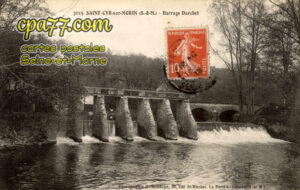 St Cyr Sur Morin (Seine-et-Marne) - Barrage Darchet