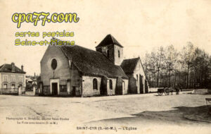 St Cyr Sur Morin (Seine-et-Marne) - L’Eglise