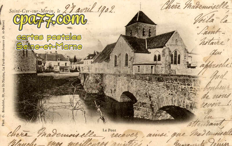 St Cyr Sur Morin (Seine-et-Marne) - Le Pont