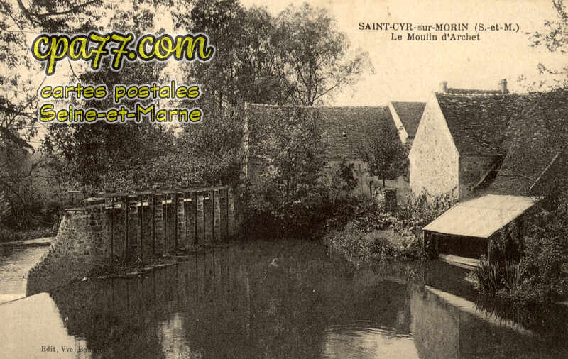 St Cyr Sur Morin (Seine-et-Marne) - Le Moulin d&rsquo;Archet
