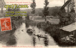 St Cyr Sur Morin (Seine-et-Marne) - Le Petit Morin à Chavigny