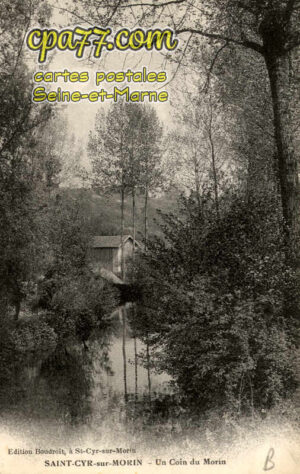 St Cyr Sur Morin (Seine-et-Marne) - Un coin du Morin
