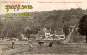 St Cyr Sur Morin (Seine-et-Marne) - Vue d&rsquo;Archet