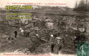 St Cyr Sur Morin (Seine-et-Marne) - Les Carrières de Champtortet