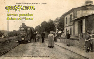 St Cyr Sur Morin (Seine-et-Marne) - La Gare