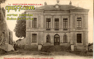 St Cyr Sur Morin (Seine-et-Marne) - La Mairie