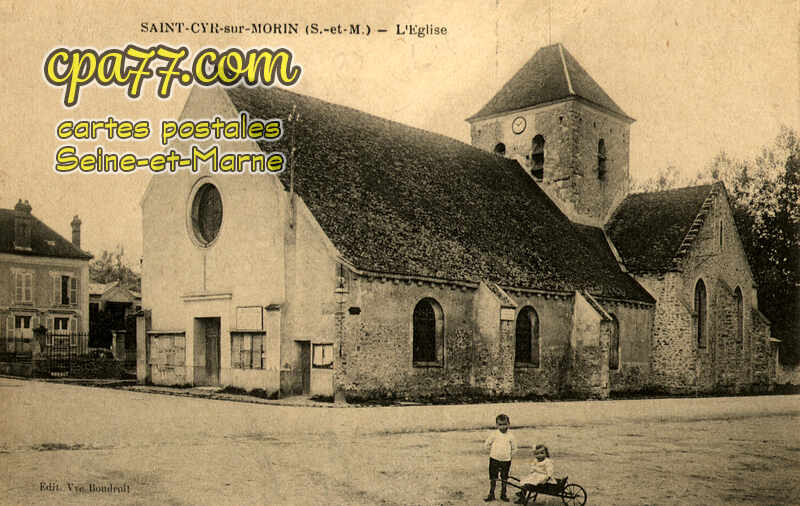 St Cyr Sur Morin (Seine-et-Marne) - L&rsquo;Eglise